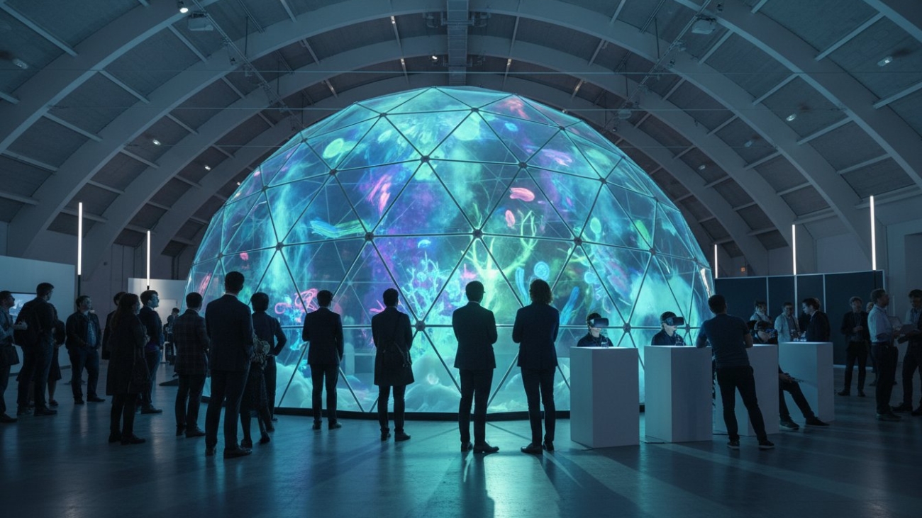 Exhibition Stand Design Ideas 2026: The Future of Immersive Brand Storytelling - Hero Image