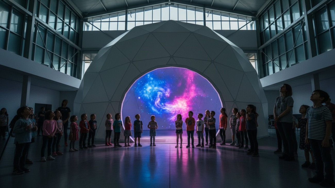 Mobile Planetarium UK: The Ultimate Guide to Immersive Dome Hire in 2026 - Hero Image